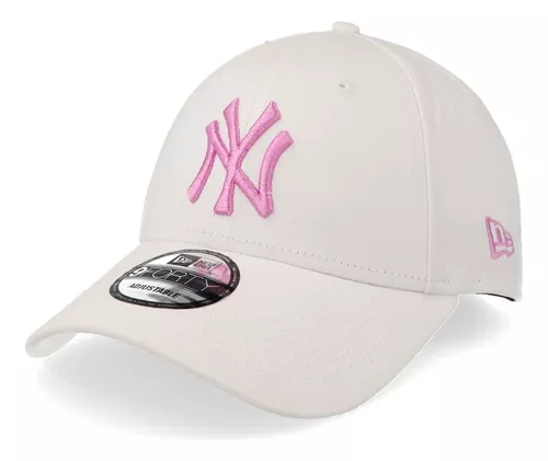 Gorra de béisbol rosa 940 de New Era de los NY Yankees para mujer
