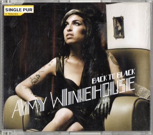 Amy Winehouse Back To Black Single Cd 2 Tracks Eu 2007 
