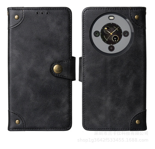 Funda Trasera De Piel Retro Para Fossibot S3 Pro
