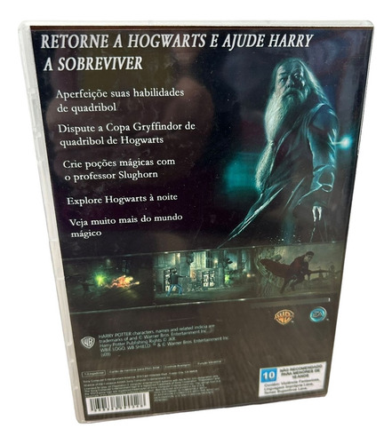Harry Potter And The Half-blood Prince Capa E Pôster Ps2