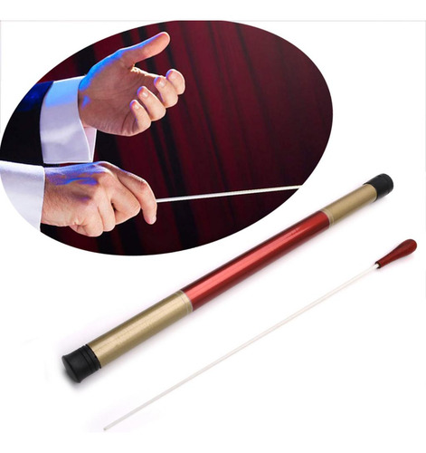 Music Stick 390mm Longitud Dirección Del Coro Personal Con