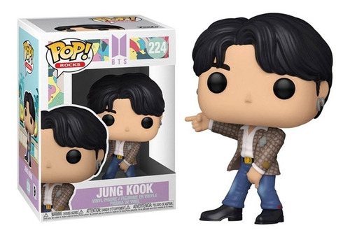 Figura De Acción Jung Kook 224 De Funko Pop! Rocks