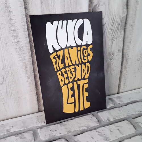 Kit de 6 platos decorativos con divertidas citas de bar - Bar