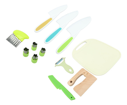Juego De Cuchillos Para Niños Pequeños Para Pelador De Cocin