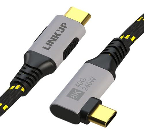 Linkup - Cable Usb 4.0 240w 40gbps Tipo-c Thunderbolt 4 [1.2
