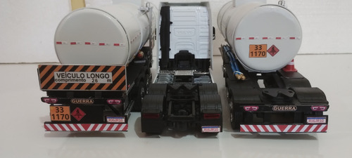 Volvo Fh500+carreta Bitrem Tanque Transjordano Escala 1 32
