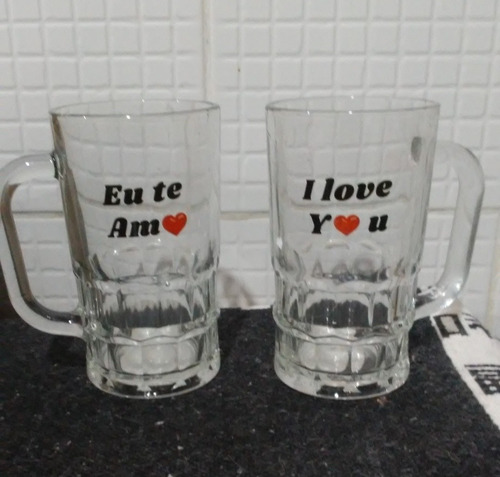 Imagem 1 de 1 de Caneca De Chopp Personalizada. Figura Como Exemplo.