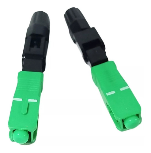 Adaptador Sc Apc Conector Ftth Para Fibra Optica Pack 10und