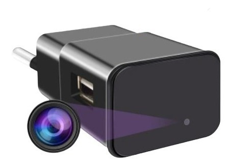 Imagen 2 de 8 de Cámara Espía Cargador Usb Micrófono Wifi