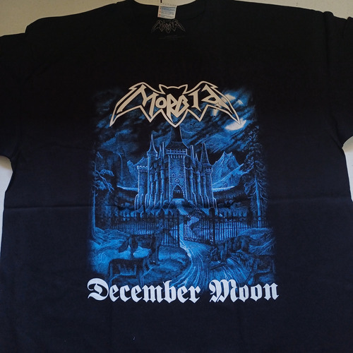 Morbid December Moon Playera Black Metal Mayhem Burzum