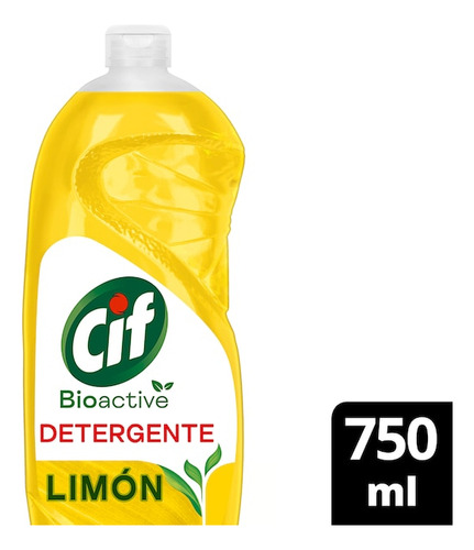 Cif Detergente Bioactive Limon X 750ml