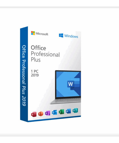 Licencia Office 2019 Professional Plus Permanente 1 Pc_qwe