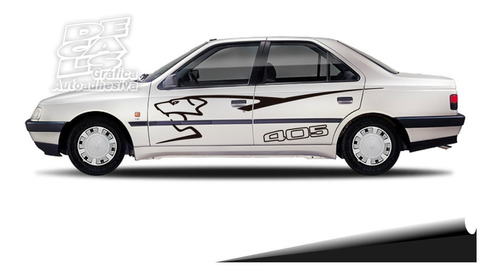 Calco Decoracion Peugeot 405 Rc Juego 