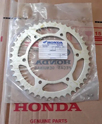 Coroa Transmissão X L 250 R /44 D Original Honda 41201kb7000