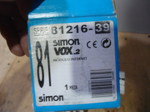 Módulo Internet Simon Vox.2 Série 81216-39 - Novo