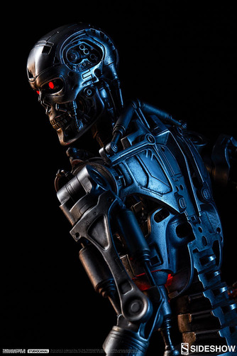 Terminator T-800 Endoskeleton Estatua Sideshow