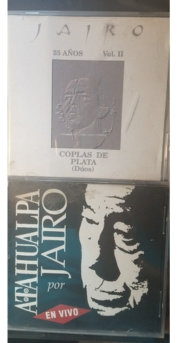 Jairo. Lote De 2 Cd Originales.  