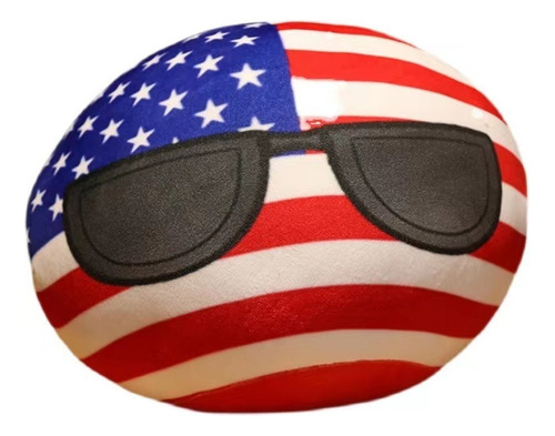 Polandball Muñeca De Peluche Countryball Uss Usa Francia Rus