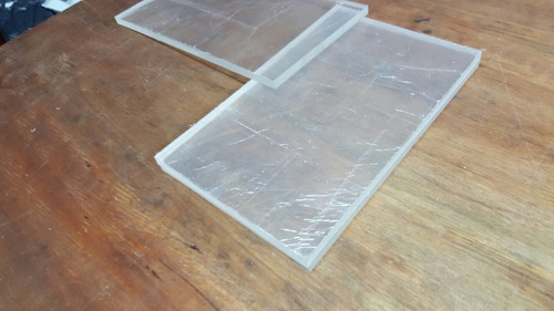 Placa Acrilico 10 Mm Tapa O Visor 20cm X 32 Cm Panel Cristal