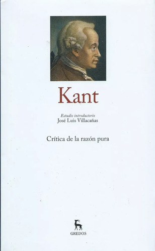 Filosofia Kant Critica De La Razon Pura Gredos Usado