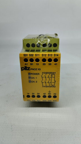 Modulo De Seguridad Pilz Pnoz X3, 24vac,24vdc, Id 774310