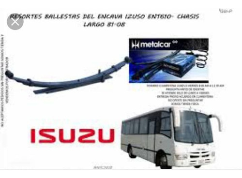 Grupo De Ballesta Delantero Encava Izuso Ent 500-600