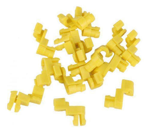 Para 4 X 15 Unids Nylon Door Lock Clips Conector De