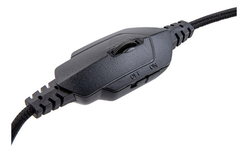 Imagen 4 de 5 de Auriculares gamer Gadnic A500 GO black y blue
