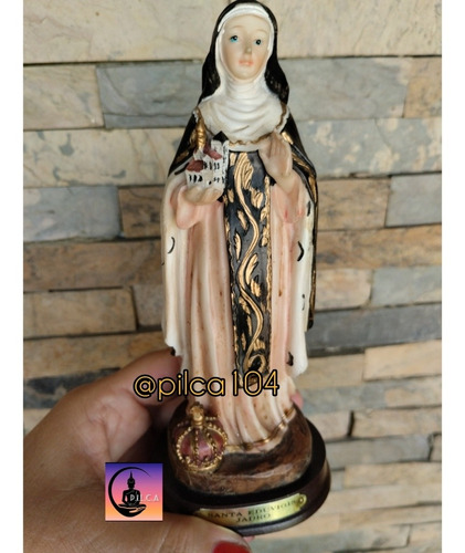 Virgen Santa Eduviges Jadro Gold- Italy Style