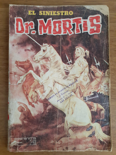 Cómic El Siniestro Dr Mortis Número 99 Editora Zig Zag (Usado)