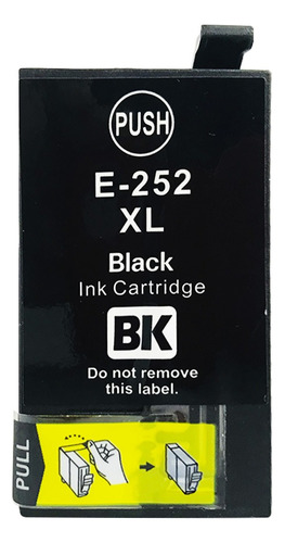 Cartucho Compatible Con Epson 252xl Wf 3620 3640 1710 Negro