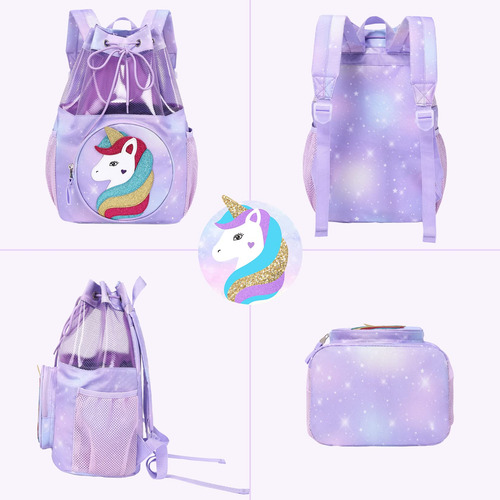 Mygreen - Mochila Con Cordón Para Gimnasio, Para Natación, P