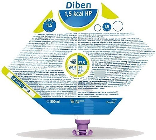 Diben 500 Ml Alimento Enteral Diabéticos