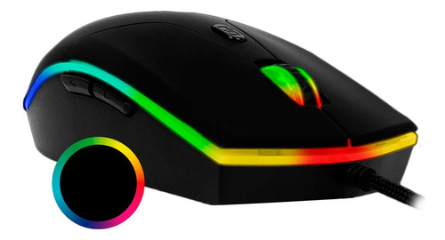 Mouse Gamer Policromado Retroiluminado Rgb Meetion Mt-gm21