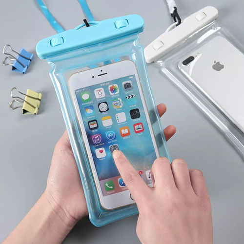Bolsa Celular Protectora Agua Funda Sumergible Tel Según Stock