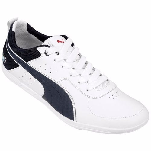 Zapatillas Puma Bmw Ms Mch Lo  Blanco C/azul