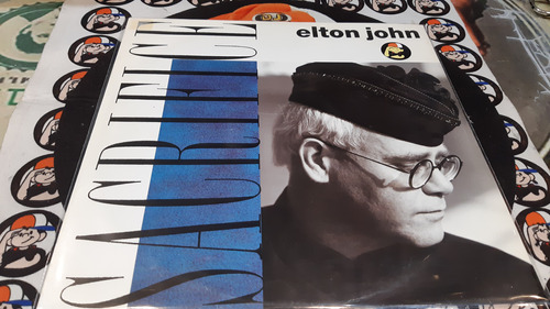 Elton John Sacrifice Vinilo Maxi Germany 1989 Excelente Tema