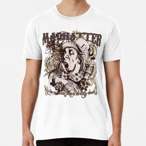 Remera Estilo De Mad Hatter Carnivale Algodon Premium