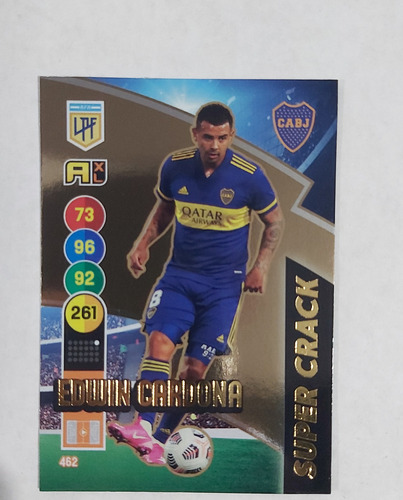 Carta Edwin Cardona Super Crack Adrenalyn 2020-2021