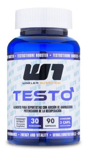 Testo Pro Hormonal/eleva Testosteron (90 Cápsulas) - Winkler