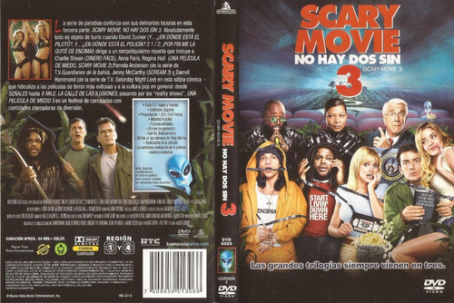 Scary Movie 3 Dvd Anna Faris Charlie Sheen Leslie Nielsen