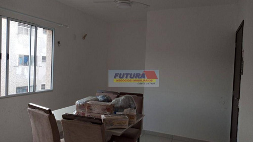 Imagem 6 de 30 de Apartamento Com 2 Dormitórios Para Alugar, 55 M² Por R$ 1.500,00/mês - Parque São Vicente - São Vicente/sp - Ap2506