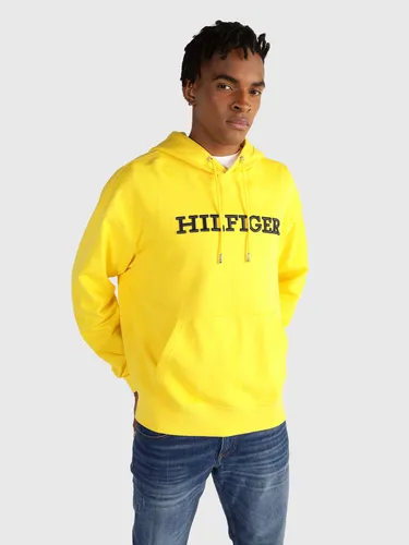 Sudadera amarilla tommy hilfiger hombre sales