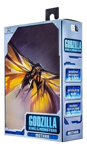 Figura De Acción De Godzilla Mothra Rodan De Neca 2019, Rega