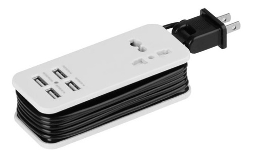 Naceb Barra Multicontactos Na-0705 4x Usb 1500w /v /v