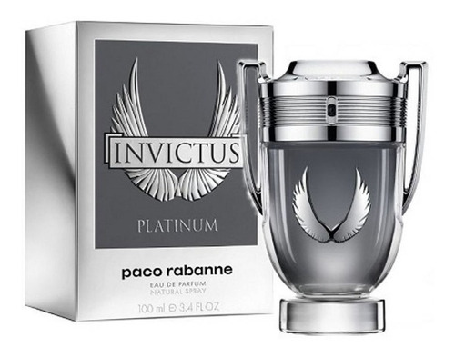 Perfume Paco Rabanne Invictus Platinum Edt 100ml Caballero.