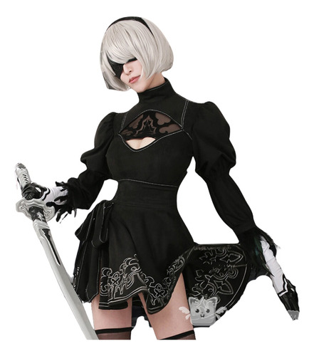 Cosplay 2b Nier Automata + Medias, Miccostume