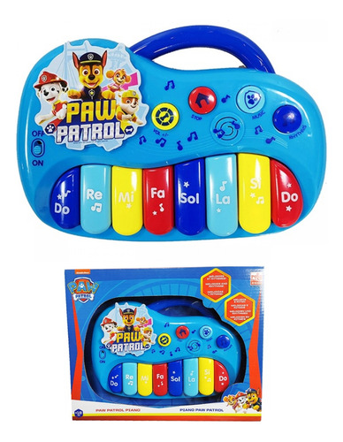 Piano Electrónico Para Niños Paw Patrol