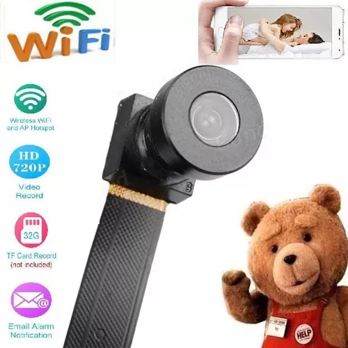 Mini Camara Espia Wifi Full Hd 1080p Para Android E iPhone