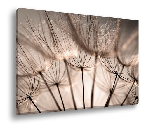 Quadro Decorativo Grande Tela Canvas Quarto Sala 120x80cm Cor Floral 03 Cor da armação Tecido Sobre Tela